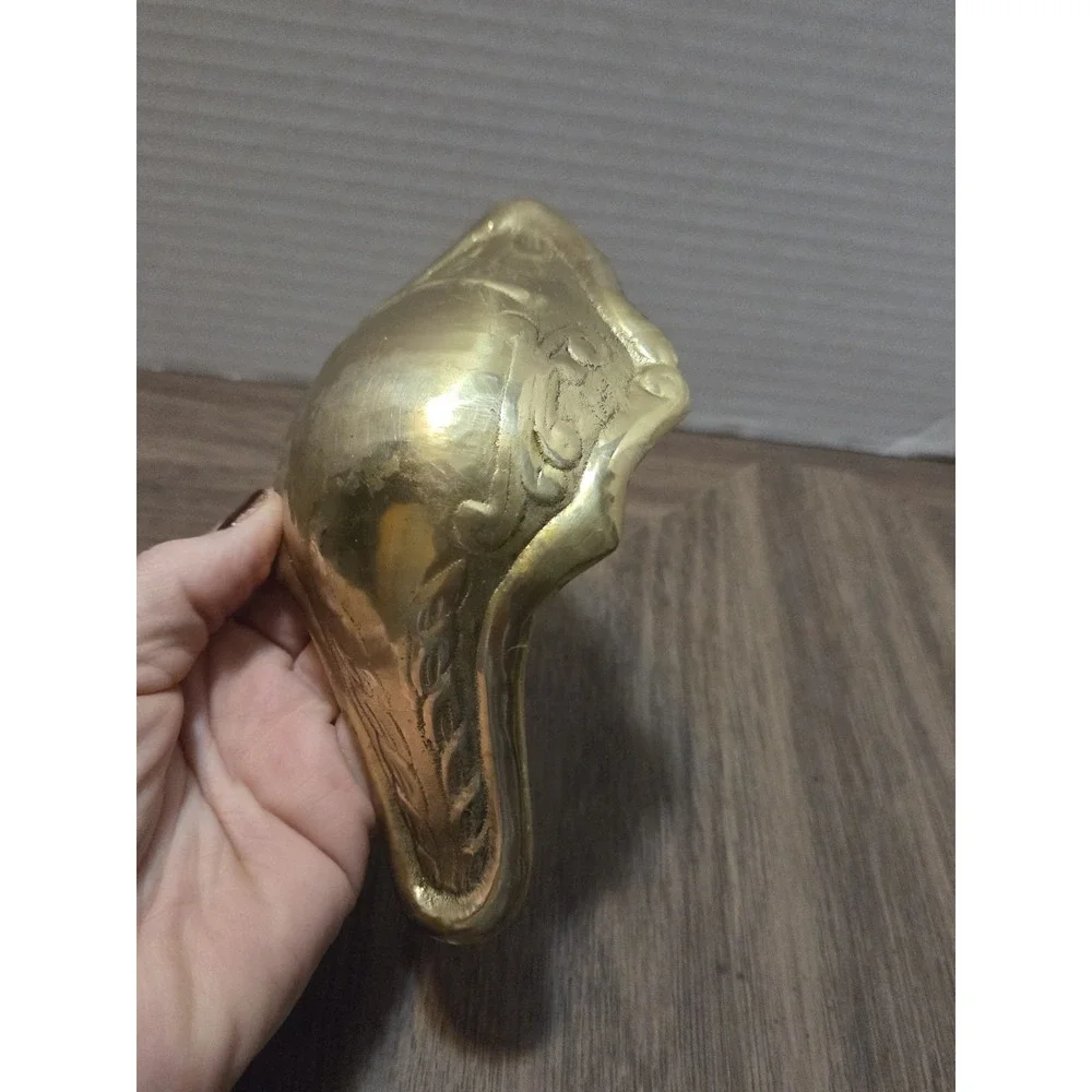 vintage brass spoon rest, regal, steampunk, elegant